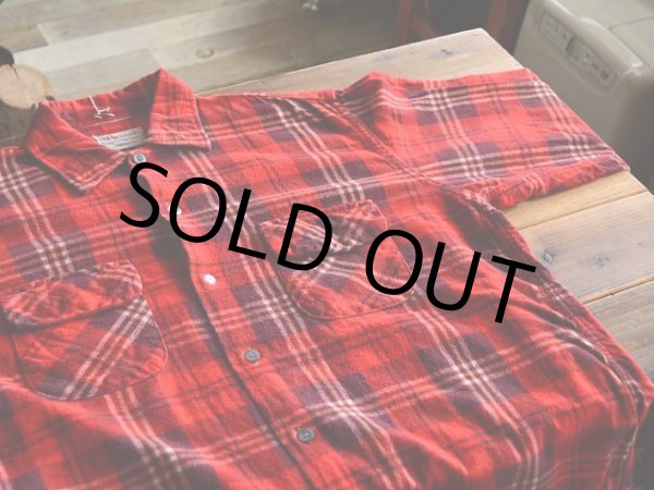 画像4: 1960s〜 PRESCOTT プリントネルシャツ　 表記M  (4)