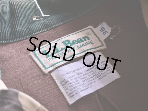 画像3: 1980s L.L.Bean ハンティングジャケット  表記36  (3)