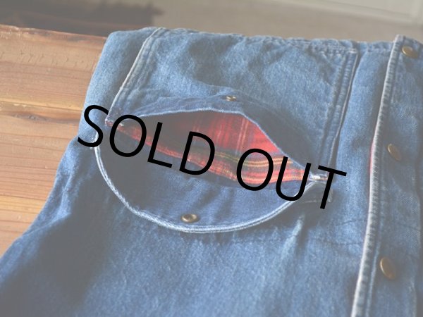 画像9: 1980s L.L.Bean デニムマウンテンパーカー  表記W-M  (9)