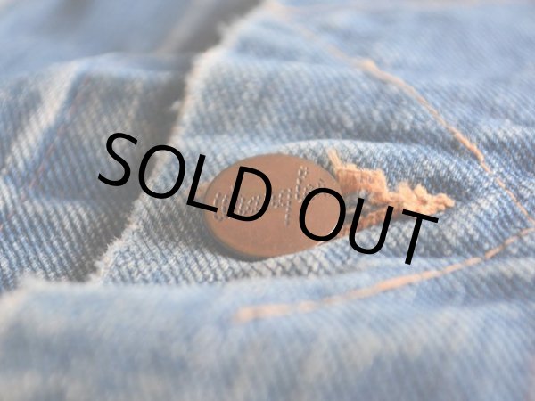 画像5: 1970s Wrangler 124MJデニムジャケット  表記44  (5)