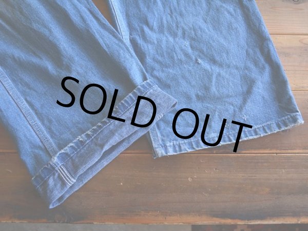 画像8: 1970s OSHKOSH デニムオーバーオール　 表記w34  (8)