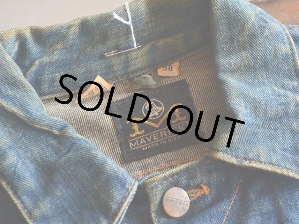 画像3: 1970s MAVERICK デニムジャケット　 表記38  (3)