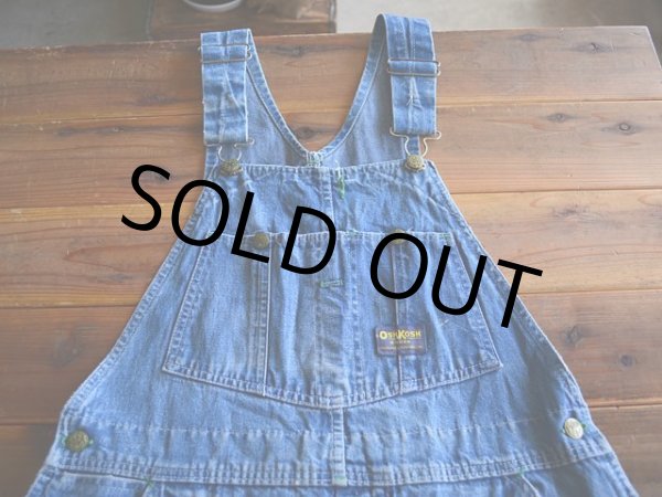 画像3: 1970s OSHKOSH デニムオーバーオール　 表記w34  (3)