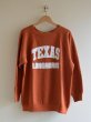 画像1: 1980s〜 TEXAS LONGHORNS スウェット　 実寸L  (1)