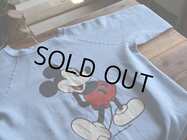 画像4: 1970s〜 Mickey Mouse スウェット　 実寸L  (4)
