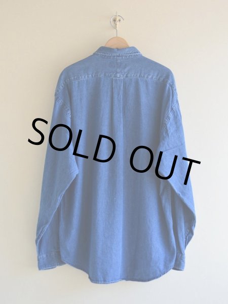 画像2: RalphLauren デニムBDシャツ  表記XL  (2)