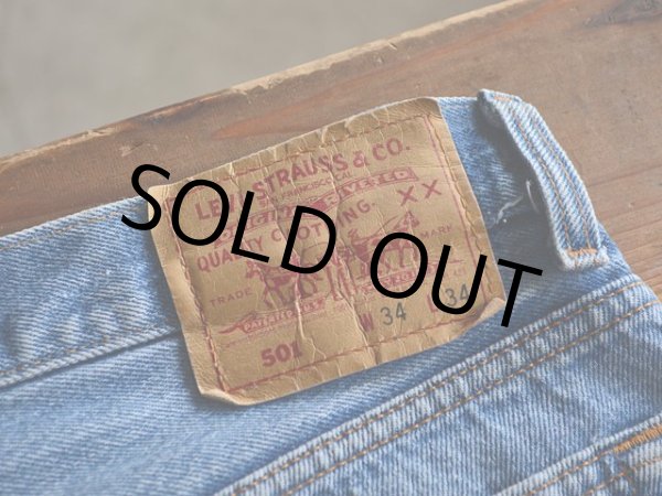 画像3: 1990s Levi's 501  表記w34  (3)