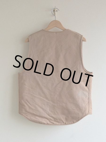 画像2: 1970s Carhartt ダックボアベスト  表記M  (2)