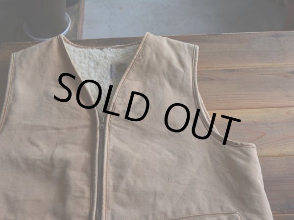 画像4: 1970s Carhartt ダックボアベスト  表記M  (4)