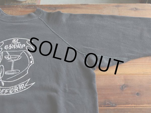 画像4: 1960s フロッキースウェット　 実寸L  (4)