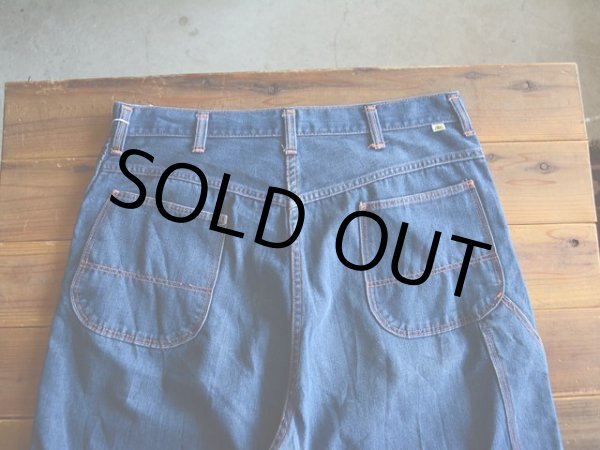 画像8: 1970s BIG MAC デニムペインターパンツ  表記w36  (8)