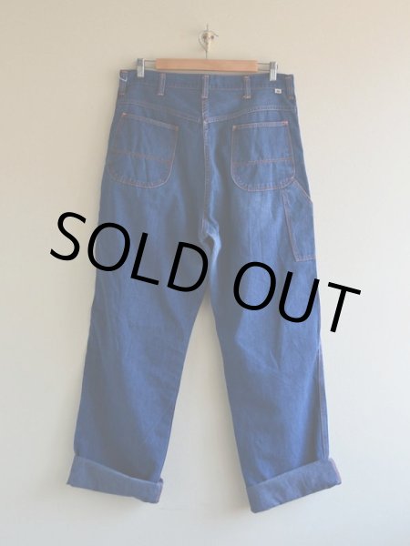 画像2: 1970s BIG MAC デニムペインターパンツ  表記w36  (2)