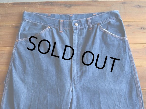 画像7: 1970s BIG MAC デニムペインターパンツ  表記w36  (7)