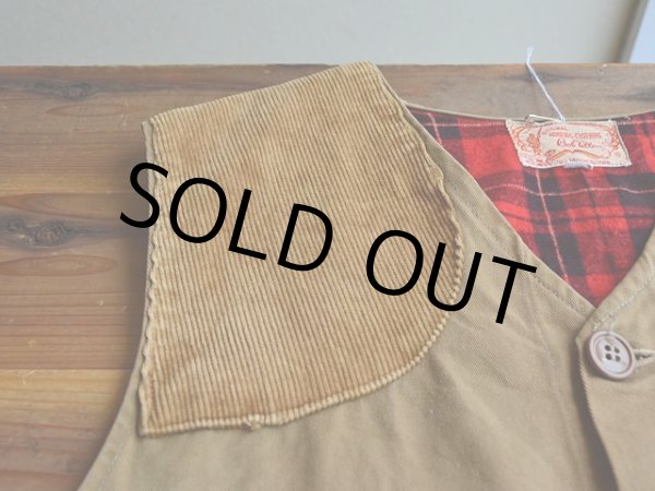 画像5: 1950s Bob Allen ハンティングベスト　 表記42  (5)