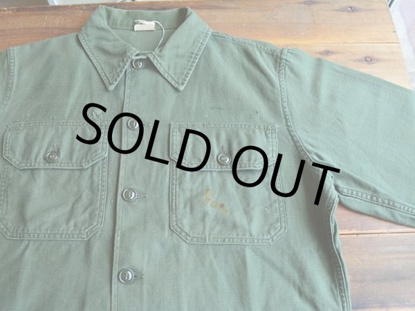 画像5: 1960s US.ARMY ユーティリティシャツ(3rd)　 表記15 1/2  (5)