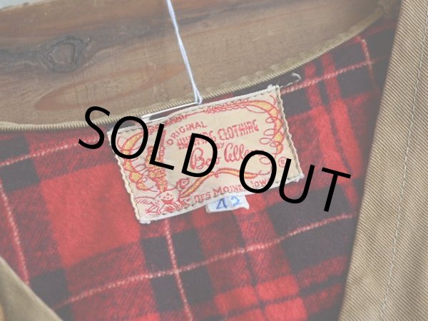 画像3: 1950s Bob Allen ハンティングベスト　 表記42  (3)