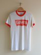 画像1: 1980s Levi's オリンピックリンガーTシャツ　 モスクワ五輪　 表記M  (1)