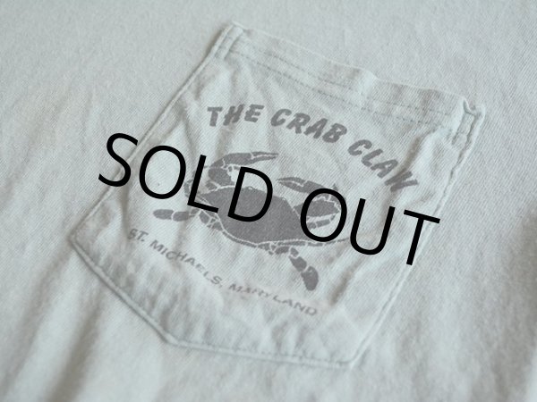 画像6: 1990s The Crab Claw Restaurant セクシープリントポケットTシャツ　 表記M  (6)