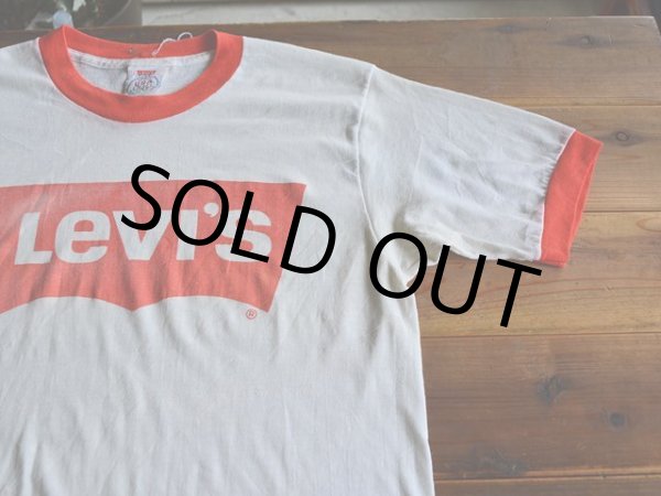 画像5: 1980s Levi's オリンピックリンガーTシャツ  モスクワ五輪  表記M  (5)