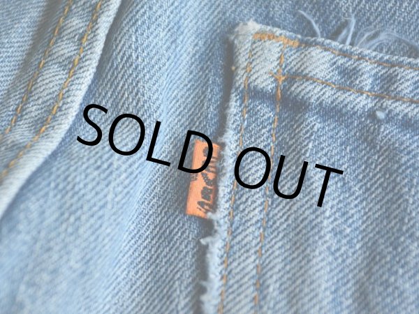 画像4: 1970s Levi's 519デニム  表記w30  (4)