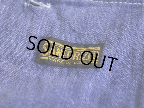 画像6: 1970s ELY デニムカバーオール  表記46  (6)