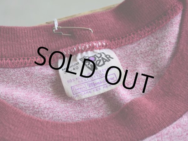 画像3: 1970s-80s Sears BODY WEAR 無地杢リンガーTシャツ  表記M  (3)