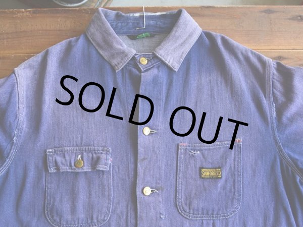 画像5: 1970s ELY デニムカバーオール  表記46  (5)