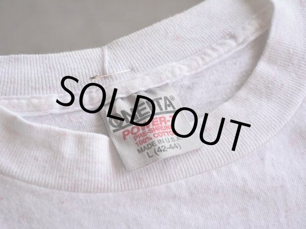 画像4: 1990s ELVIS 29￠Stamp PARODY ELMOOSE Tシャツ　 表記L  (4)