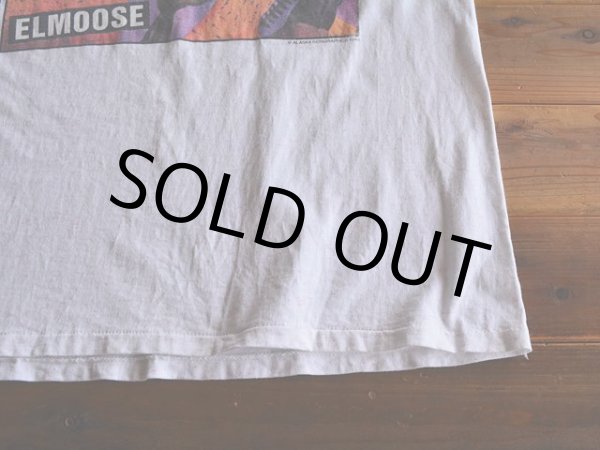 画像8: 1990s ELVIS 29￠Stamp PARODY ELMOOSE Tシャツ　 表記L  (8)