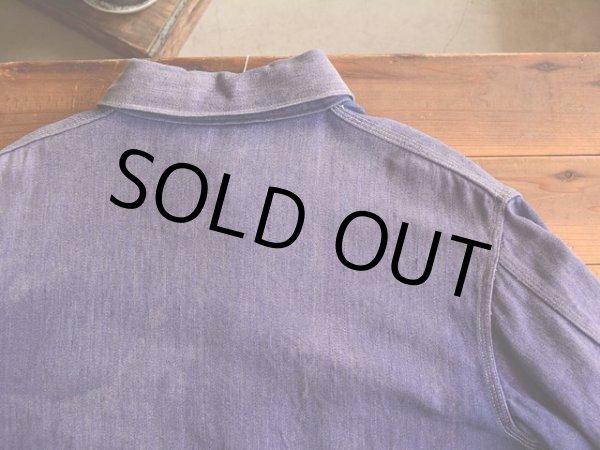 画像9: 1970s ELY デニムカバーオール  表記46  (9)