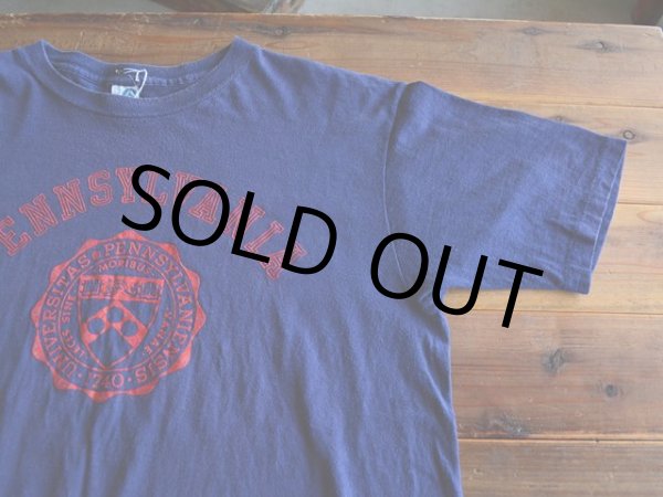 画像7: 1980s ARTEX カレッジTシャツ　 フロッキープリント　 表記L  (7)