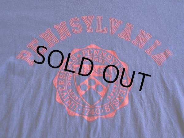 画像5: 1980s ARTEX カレッジTシャツ　 フロッキープリント　 表記L  (5)