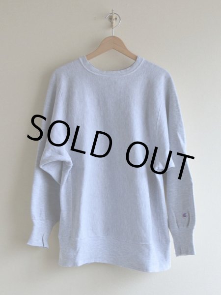 画像2: 1990s Champion リバースウィーブスウェット  目無し  表記L  (2)