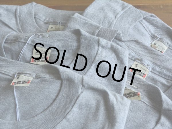 画像8: 1980s SCREENSTARS 無地杢Tシャツ　 DEAD STOCK!!　 表記S  (8)