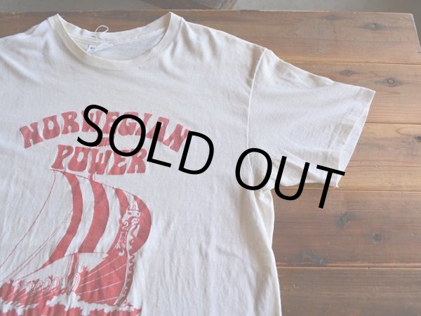 画像4: 1980s NORWEGIAN POWER Tシャツ　 表記L  (4)