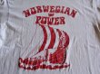 画像5: 1980s NORWEGIAN POWER Tシャツ　 表記L  (5)