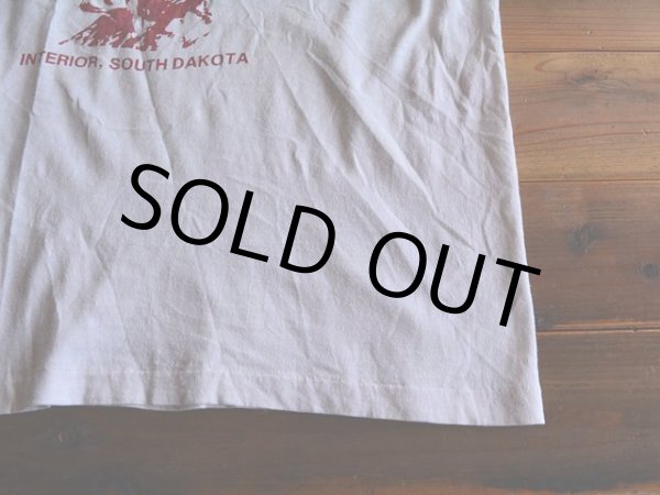 画像6: 1980s インディアンフェイスだまし絵リンガーTシャツ　 表記L  (6)