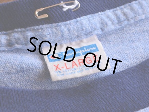 画像3: 1970s Champion S.P.Q.R.杢リンガーTシャツ  表記XL  (3)