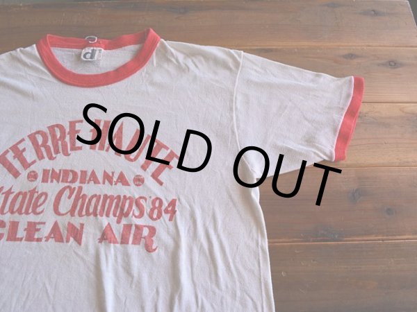 画像5: 1980s INDIANA STATE CHAMPS’84 リンガーTシャツ　 表記L  (5)