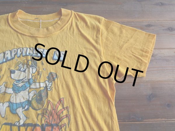 画像4: 1970s HAPPINESS IS HAWAII Tシャツ　 実寸M  (4)