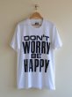 画像1: 1990s DON'T WORRY BE HAPPY Tシャツ　 表記XL  (1)