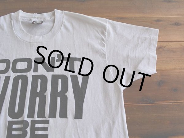 画像4: 1990s DON'T WORRY BE HAPPY Tシャツ　 表記XL  (4)