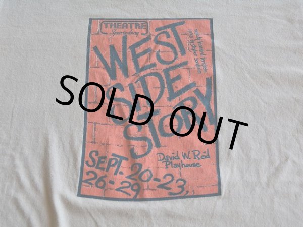 画像5: 1980s ミュージカル WEST SIDE STORY Tシャツ　 表記M  (5)