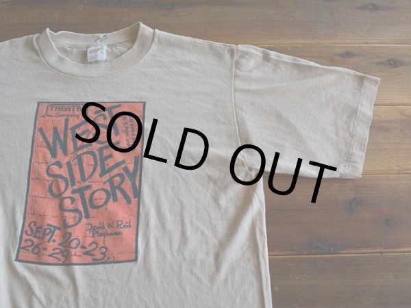 画像4: 1980s ミュージカル WEST SIDE STORY Tシャツ　 表記M  (4)