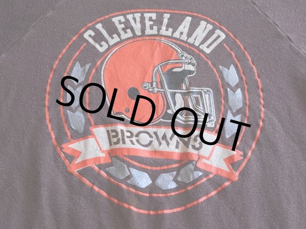 画像6: 1980s Champion CLEVELAND BROWNS スウェット  表記L  (6)