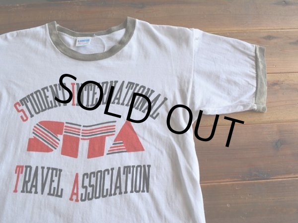 画像5: 1970s Champion SITAリンガーTシャツ  表記M  (5)