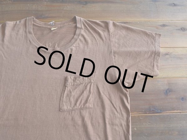 画像4: 1970s Sears バックプリントポケットTシャツ  表記L  (4)