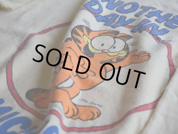 画像8: 1970s Garfield Tシャツ　 実寸ML  (8)