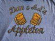 画像5: 1980s Dan&AJ'S BAR 杢リンガーTシャツ　 表記L  (5)