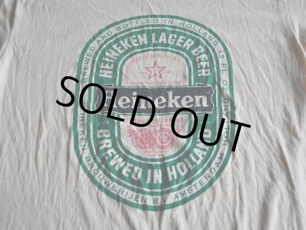 画像5: 1980s Heineken Tシャツ　 実寸L  (5)